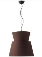 BRILLIANT lamp Amoa hanglamp 50cm zwart / bruin, Ophalen of Verzenden, Nieuw