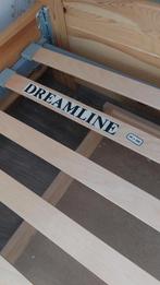 1 persoonsbed, grenen met lades en matras 90 x 200, Ophalen, Zo goed als nieuw, Eenpersoons, 90 cm