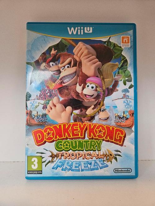 Donkey Kong Country: Tropical Freeze - Wii U, Spelcomputers en Games, Games | Nintendo Wii U, Zo goed als nieuw, Platform, 2 spelers