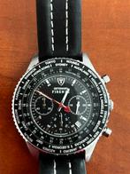 Detomaso horloge, Overige merken, Leer, Staal, Ophalen of Verzenden