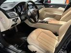 Mercedes CLS Shooting Brake 350 V6 AUT7 306PK, AMG-Line, Sch, Auto's, Mercedes-Benz, Gebruikt, Beige, Blauw, 109 €/maand