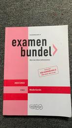 Examenbundel Nederlands vwo 2021/2022, Boeken, Ophalen of Verzenden, Zo goed als nieuw