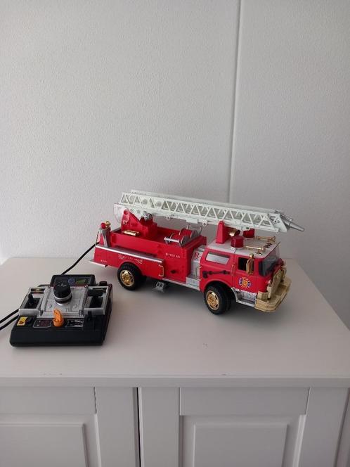 Brandweerwagen ladderwagen, Kinderen en Baby's, Speelgoed | Speelgoedvoertuigen, Ophalen of Verzenden