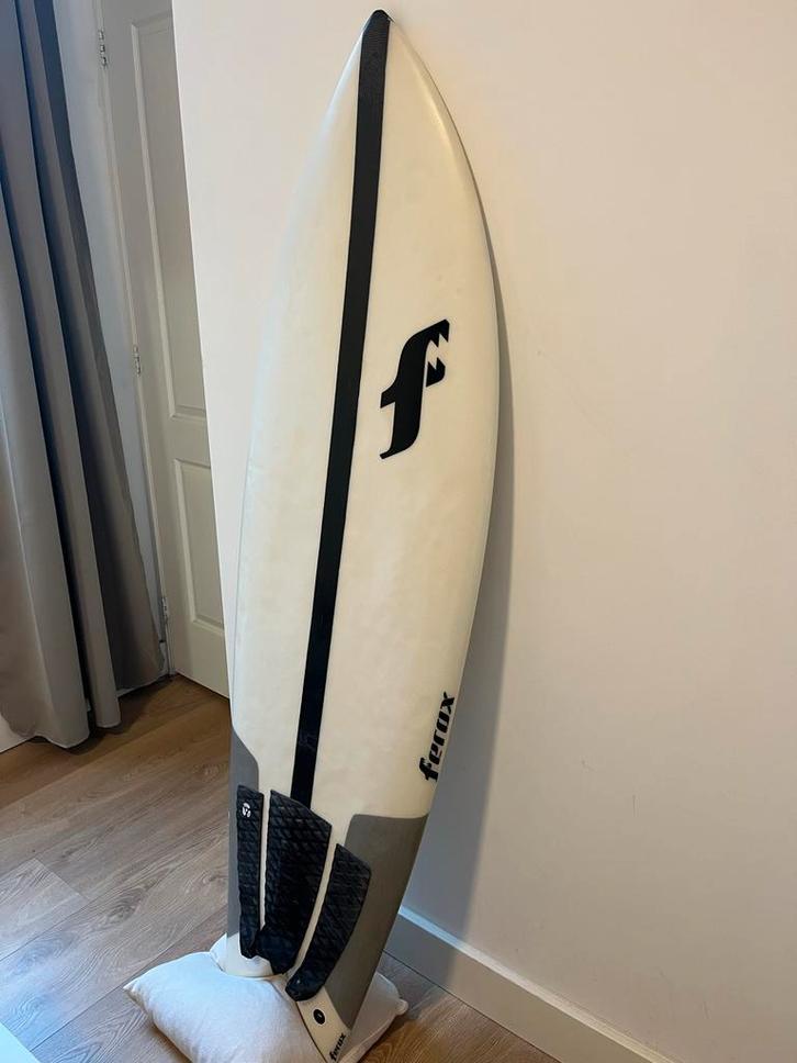 Ferox Go Fish Quad 5.7 Surfboard - 31L, Watersport en Boten, Golfsurfen, Gebruikt, Fish, Met vinnen, Ophalen