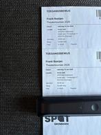 2 kaarten Frank Boeijen theatertournee, Ophalen of Verzenden, Nieuw, Foto of Kaart