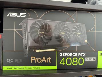 ASUS ProArt GeForce RTX 4080 SUPER 16GB GDDR6X OC Edition beschikbaar voor biedingen