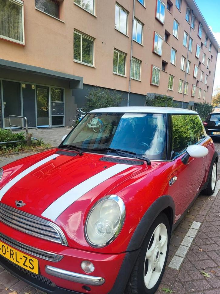 Mini 1.6 16V Cooper 2005 Rood, Auto's, Mini, Particulier, Airconditioning, Centrale vergrendeling, USB, Benzine, D, Hatchback