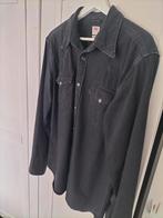 Spijkerblouse, Kleding | Heren, Overhemden, Ophalen, Zwart, Halswijdte 39/40 (M), Zo goed als nieuw