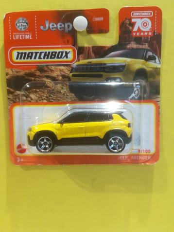 Jeep Avenger Matchbox 9/100 beschikbaar voor biedingen