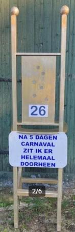 Carnaval stoel, Ophalen, Zo goed als nieuw, Overige typen, Carnaval