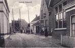 Ossenzijl jr. 20 dorpszicht mensen openstaande brug auto, Verzenden, 1920 tot 1940, Gelopen, Overijssel