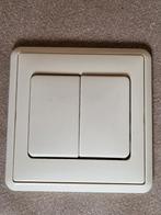 GEZOCHT: Gira dubbele schakelwip kleur 9001, Ophalen of Verzenden, Schakelaar