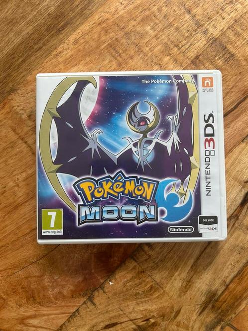 Pokémon Moon, Spelcomputers en Games, Games | Nintendo 2DS en 3DS, Zo goed als nieuw, Role Playing Game (Rpg), 1 speler, Vanaf 3 jaar