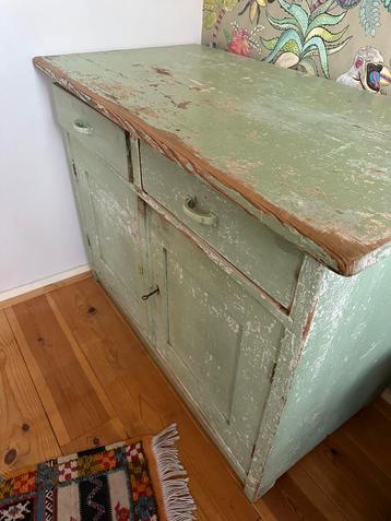 Antieke Commode - Groen beschikbaar voor biedingen
