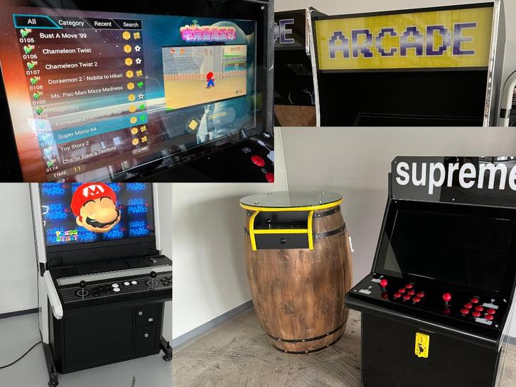 Arcade speelkasten met pandora box (5000 spellen), Spelcomputers en Games, Games | Pc, Nieuw, Overige genres, 3 spelers of meer