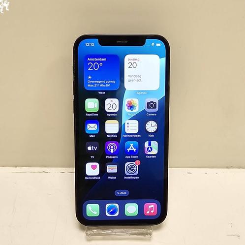 Apple iPhone 12 | 64GB | Zwart | A-Grade (835682), Telecommunicatie, Mobiele telefoons | Apple iPhone, Zo goed als nieuw, Zonder abonnement