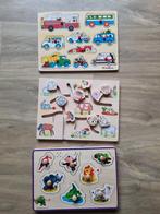 Mooie houten puzzels, o.a. Eichhorn, Kinderen en Baby's, Speelgoed | Kinderpuzzels, 2 tot 4 jaar, Gebruikt, 10 tot 50 stukjes