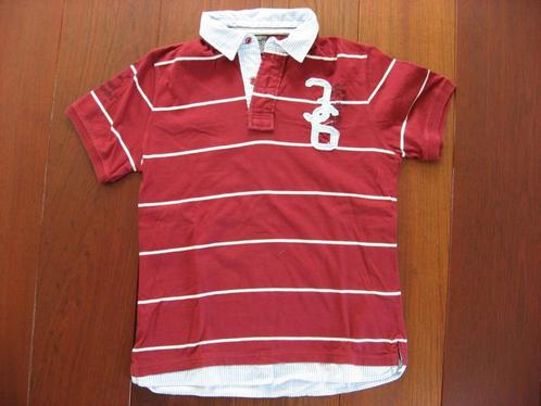 nieuwe rode gestreepte poloshirt van Zara, mt 152, Kinderen en Baby's, Kinderkleding | Maat 152, Nieuw, Jongen, Shirt of Longsleeve