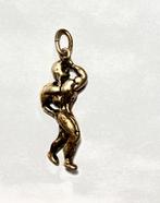 Bodybuilder in 925 zilver, Antiek en Kunst, Verzenden, Zilver