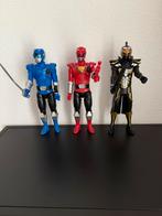 3 Power Rangers figuren, Ophalen of Verzenden, Zo goed als nieuw