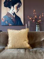 Vintage rib - jacquardweefsel kussen (60x60 cm), Ophalen of Verzenden