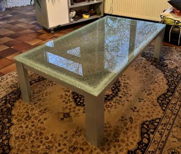 Glazen Salontafel 130x70 beschikbaar voor biedingen