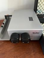 Rollei diaprojector dubbellens, Ophalen, Gebruikt
