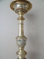 Grote kandelaar barok stijl koperen messing kandelaar 65cm, Ophalen of Verzenden, Koper of Brons