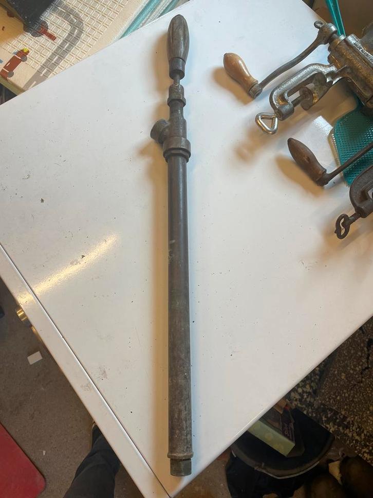 Antieke koperen Handpomp -  Decoratie Landbouw Tu, Antiek en Kunst, Antiek | Gereedschap en Instrumenten, Ophalen of Verzenden