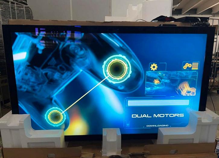 Samsung reclame scherm, Audio, Tv en Foto, Accu's en Batterijen, Zo goed als nieuw, Ophalen