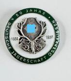 Deutsche Jägerschaft Speldje 50 Jaar, Verzamelen, Ophalen of Verzenden, Gebruikt, Dier of Natuur, Speldje of Pin