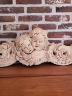 Ornament engelen,  gips, Ophalen, Zo goed als nieuw