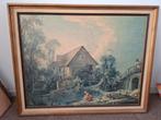 François Boucher - Le Moulin - Ingelijst Schilderij, Ophalen of Verzenden