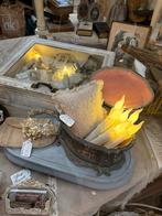 Brocante kaarsjes op batterijen, Ophalen of Verzenden