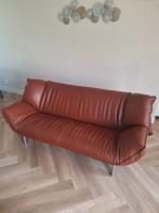 Leolux bank Tango kleur cognac, Huis en Inrichting, Banken | Bankstellen, 250 tot 300 cm, Driepersoons, Ophalen of Verzenden, Zo goed als nieuw