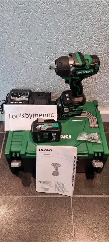 NIEUW HiKoki WR36DE slagmoersleutel/slagmoeraanzetter 770Nm  beschikbaar voor biedingen