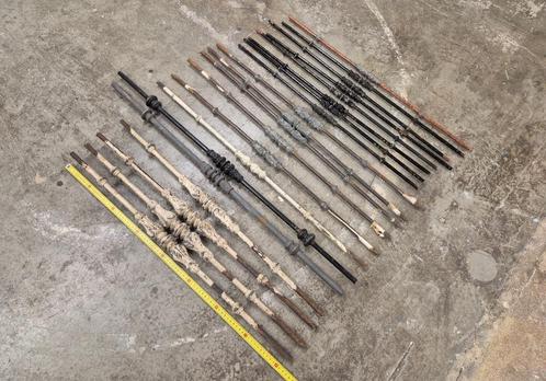 Ijzeren trapspijlen, Doe-het-zelf en Verbouw, Ladders en Trappen, Gebruikt, Trap, Minder dan 2 meter, Ophalen