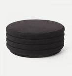 65% korting | Ferm living poef hocker salontafel | 2 kleuren, Nieuw, 75 tot 100 cm, Rond, Stof