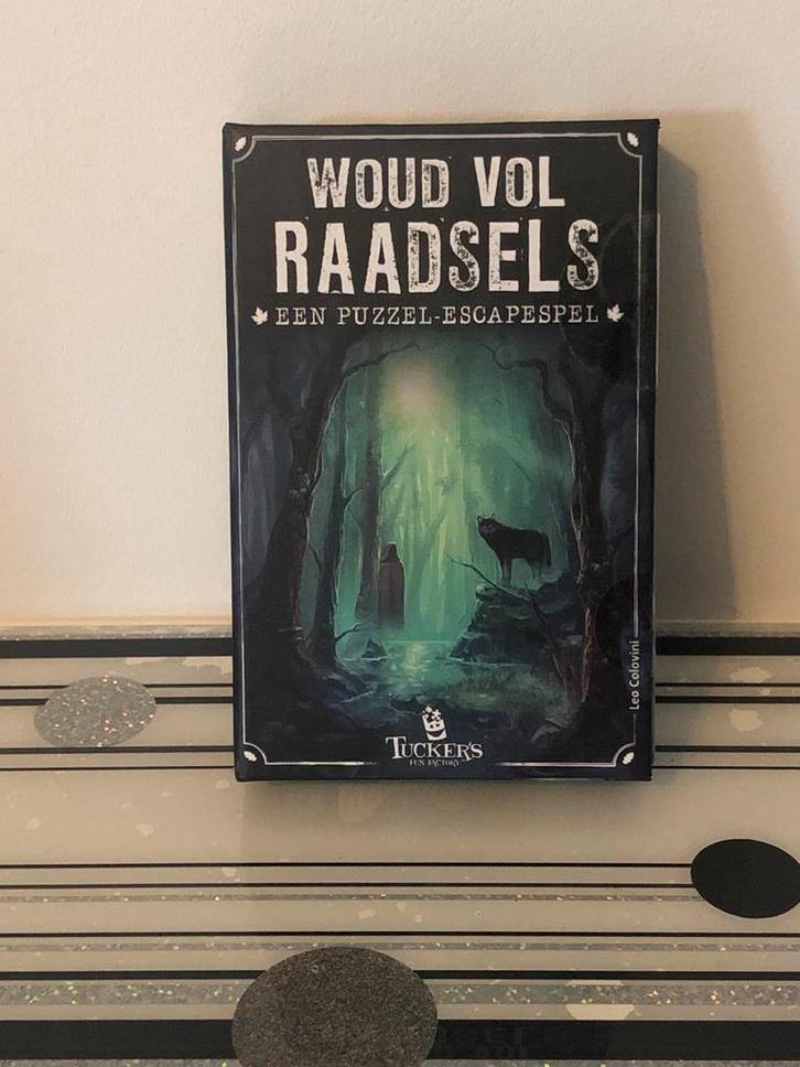Woud Vol Raadsels - Puzzel Escapespel nieuw, Hobby en Vrije tijd, Gezelschapsspellen | Bordspellen, Nieuw, Een of twee spelers