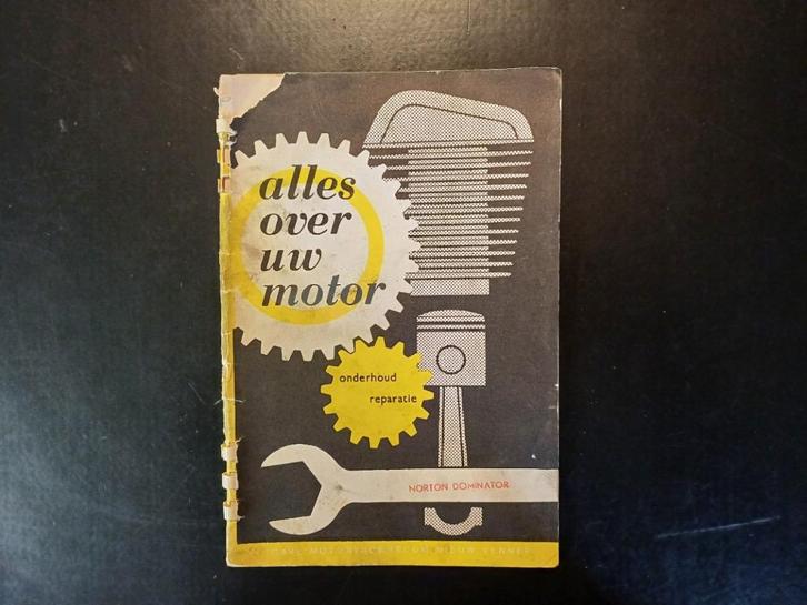 NORTON Dominator manual Alles over uw motor., Motoren, Handleidingen en Instructieboekjes, Overige merken, Ophalen of Verzenden