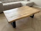 Suar boomstam salontafel groot, Huis en Inrichting, Ophalen, Gebruikt, 100 tot 150 cm, Teakhout