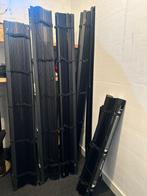 Zwarte houten jaloezieën, Huis en Inrichting, Stoffering | Gordijnen en Lamellen, Ophalen, Nieuw, Zwart, 200 cm of meer