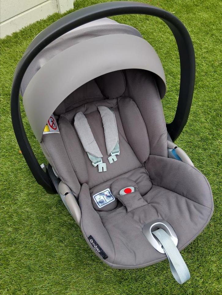Cybex Cloud Z i-Size Soho Grey + Cybex Base Z Black, Kinderen en Baby's, Autostoeltjes, Zo goed als nieuw, Overige merken, 0 t/m 13 kg