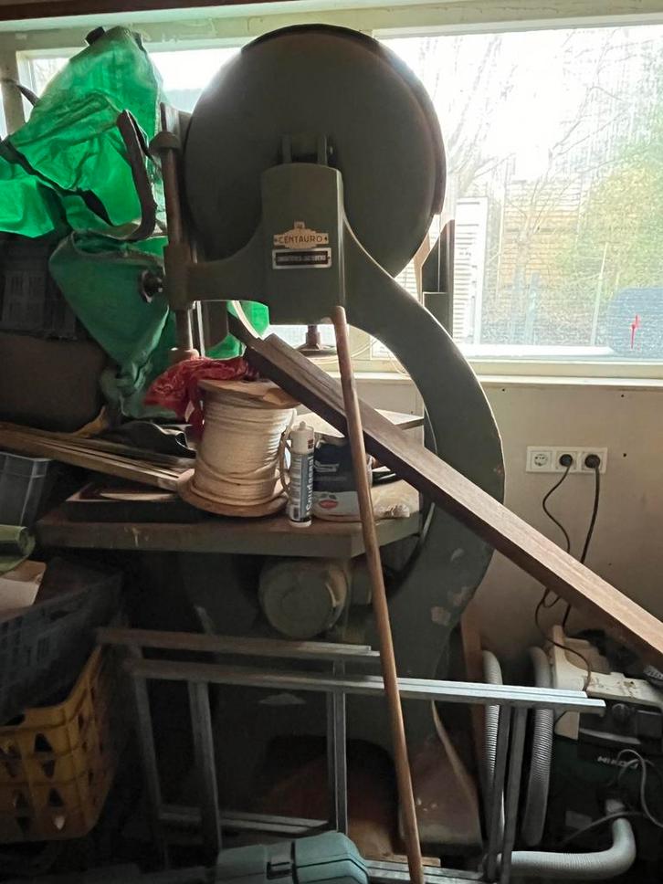 Lintzaag 400V - Krachtige Houtbewerkingsmachine, Doe-het-zelf en Verbouw, Gereedschap | Overige machines, Gebruikt, Ophalen of Verzenden