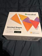 Nanoleaf Shapes Triangle Starter Kit (9 panelen), Ophalen of Verzenden, Zo goed als nieuw, Overige materialen, Driehoek