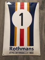 Emaille bord Rothmans Porsche, Verzamelen, Merken en Reclamevoorwerpen, Ophalen of Verzenden, Zo goed als nieuw, Reclamebord