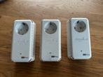 Devolo Powerline Adapters - Set van 3, 500 Mbps, Computers en Software, Powerlines, Ophalen of Verzenden, Gebruikt, Devolo
