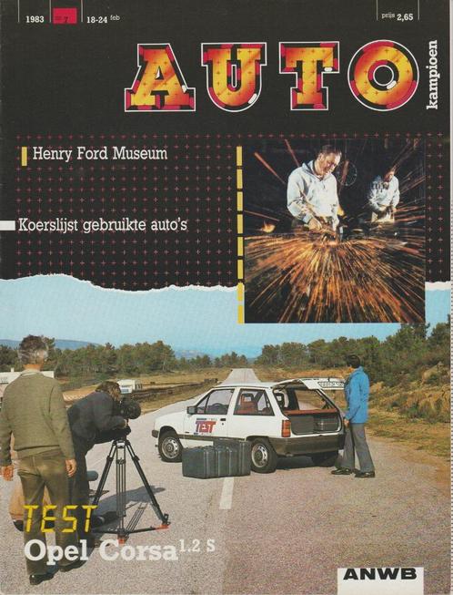 Testen van Opel Corsa A in Autokampioen e.a., Boeken, Auto's | Folders en Tijdschriften, Gelezen, Opel, Ophalen of Verzenden