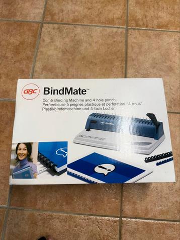GBC inbindmachine met veel extra’s! beschikbaar voor biedingen