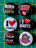 Darts buttons, Verzenden, Nieuw, Sport, Button